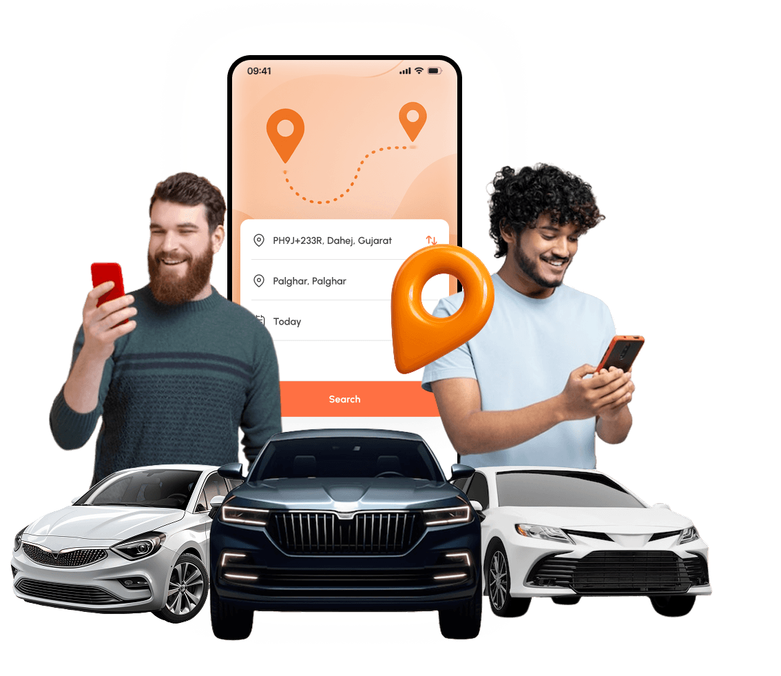 Carpooling App Hero